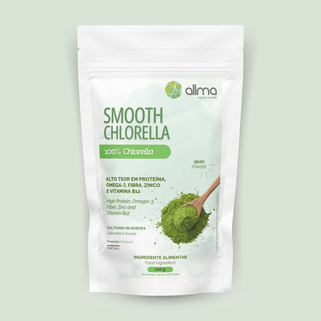 Smooth Chlorella em Pó 100g