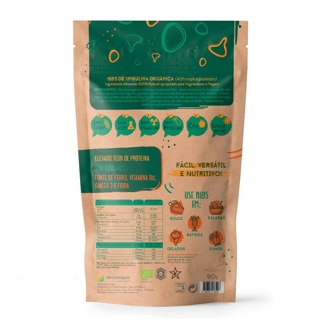 pennini verso pack spirulina