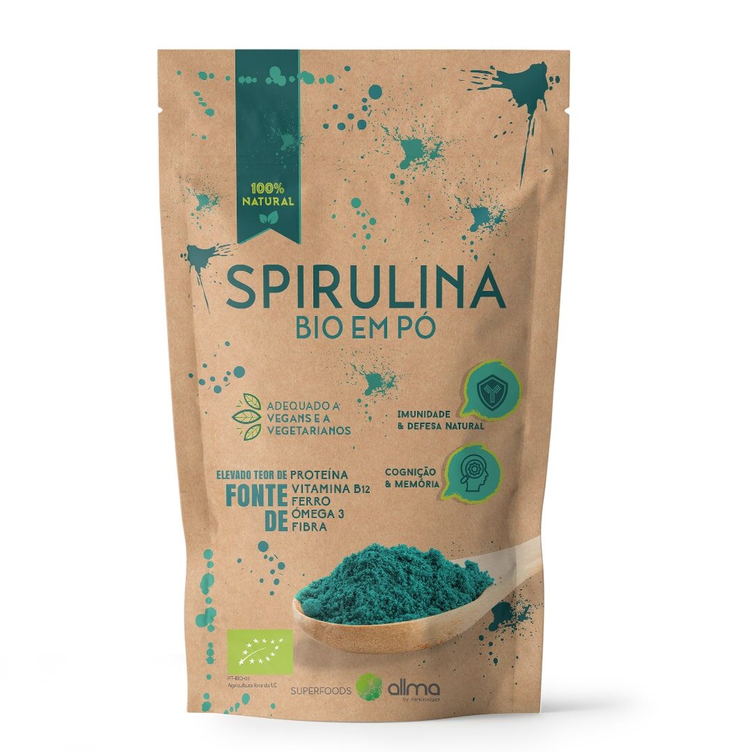 espirulina orgánica en polvo