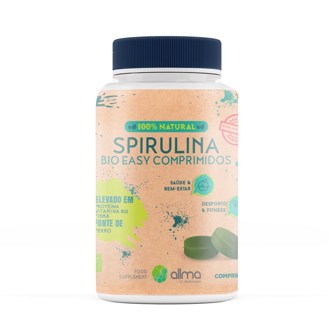 Compresse di spirulina biologica