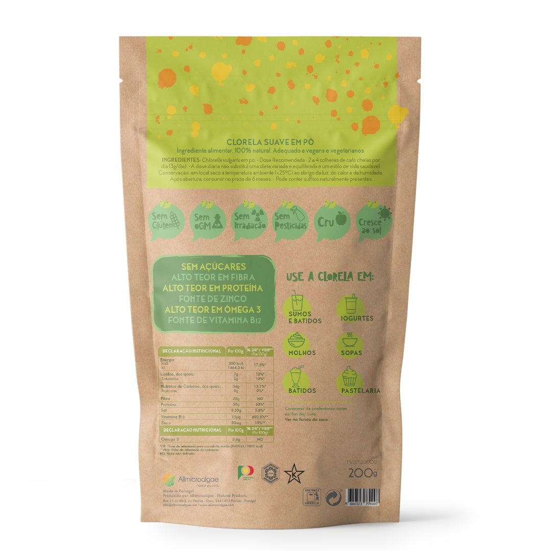 chlorella smooth 200g