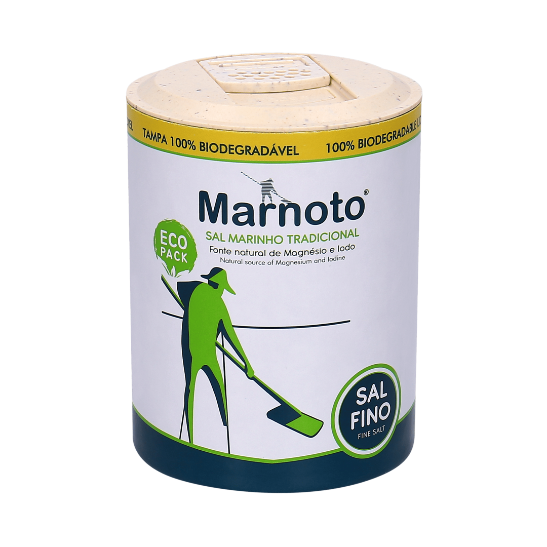 Sal Marinho Tradicional Marnoto® Fino - Saleiro 200g