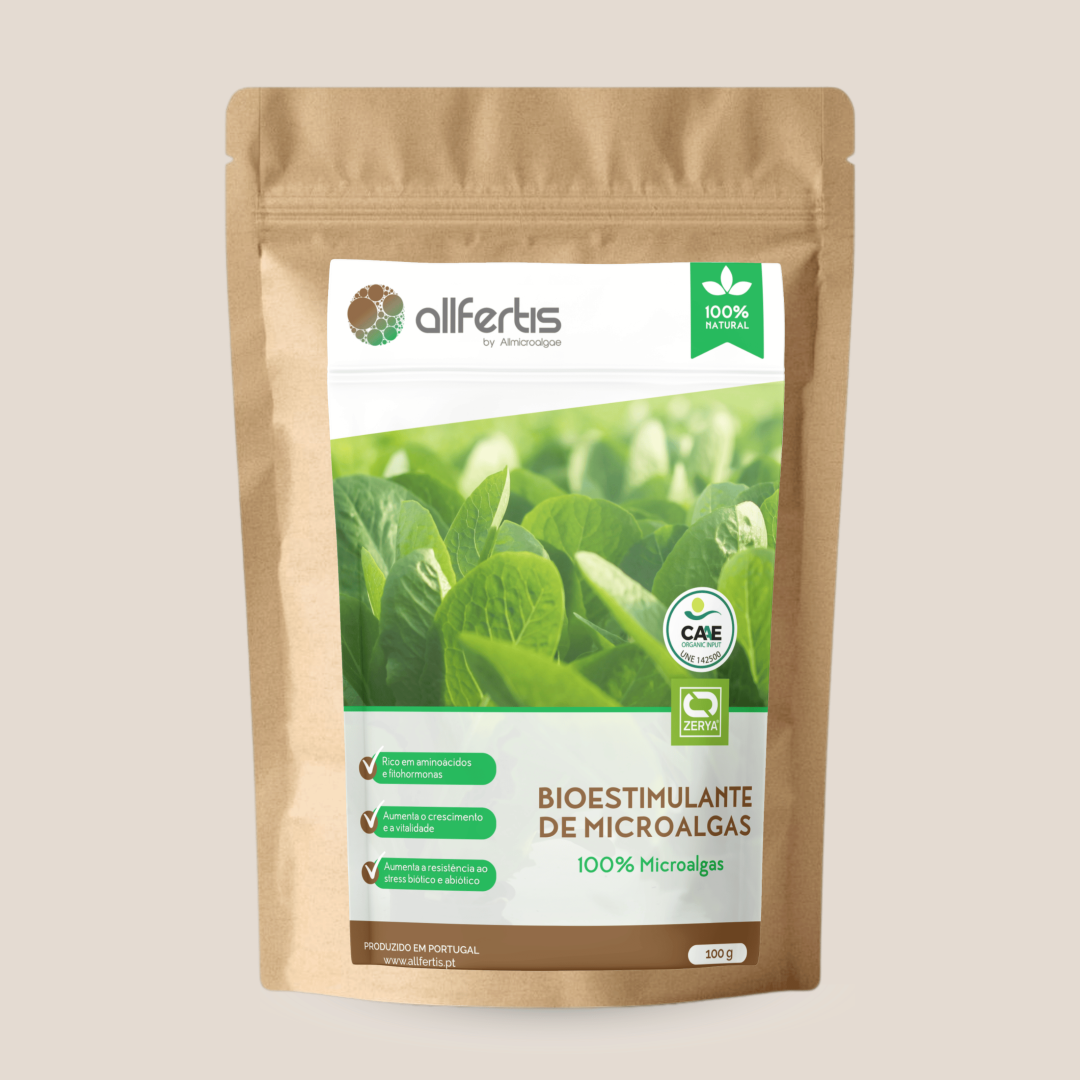 Allfertis – Bioestimulante Natural 100% Microalgas | 100g