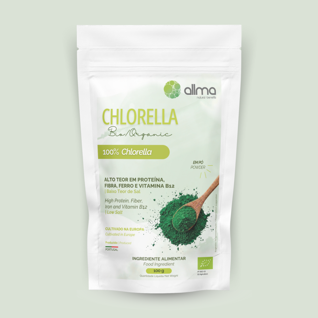 Chlorella Biológica em Pó 100g
